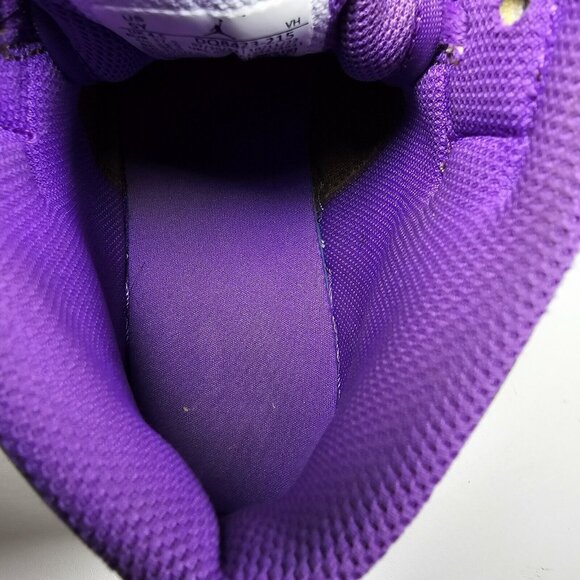 Nike Air Jordan 1 Mid GS Shoes Mocha Brown / Purple DQ8423-215 Size 5Y / 6.5W - Picture 7 of 10